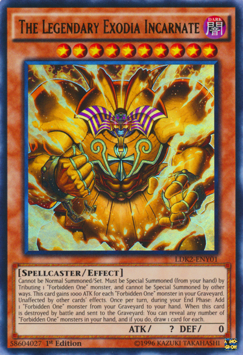 The Legendary Exodia Incarnate | Yu-Gi-Oh! | FANDOM ...