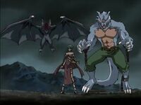 Camula with her monsters