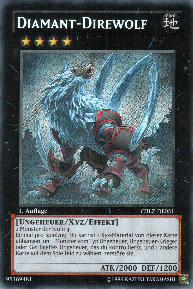 Card Gallery Diamond Dire Wolf Yu Gi Oh FANDOM Powered By Wikia