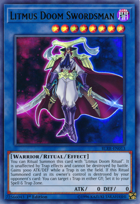 Image result for yugioh litmus doom swordsman