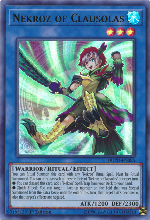 THSF-DE013 Nekroz von Clausolas Unlimitiert Yugioh
