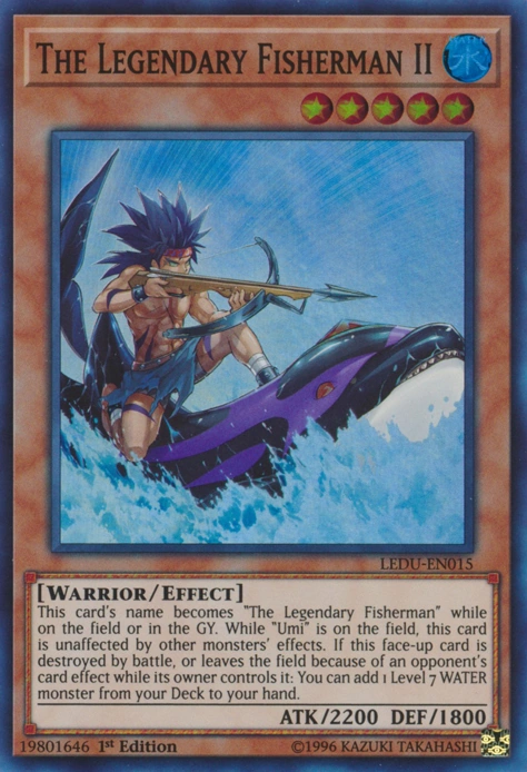 Yu-Gi-Oh Card Set Yu-Gi-Oh! The Legendary Fisherman Card Set  Includes II,  III, Ocean Cards, Near Mint Condition Yugioh Legendary 5ds Decks