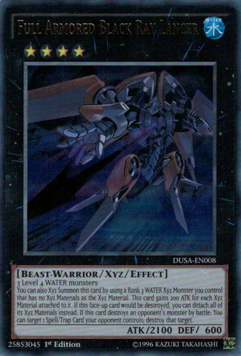 Full Armored Black Ray Lancer Yu Gi Oh Wiki Fandom