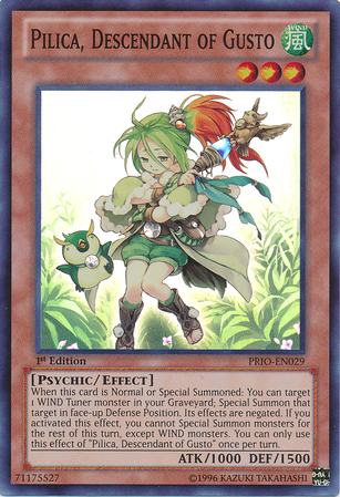 Pilica Descendant Of Gusto Yu Gi Oh Wiki Fandom