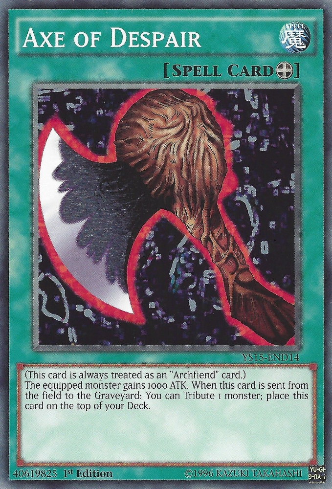 Axe of Despair | Yu-Gi-Oh! Wiki | Fandom