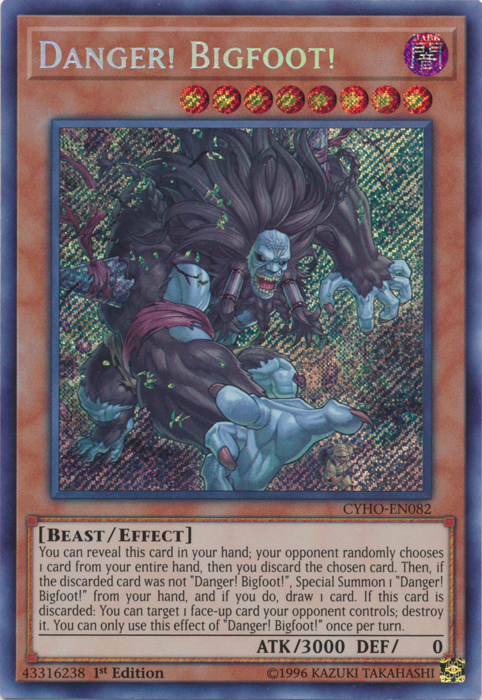 Danger! Bigfoot! | Yu-Gi-Oh! Wiki | Fandom