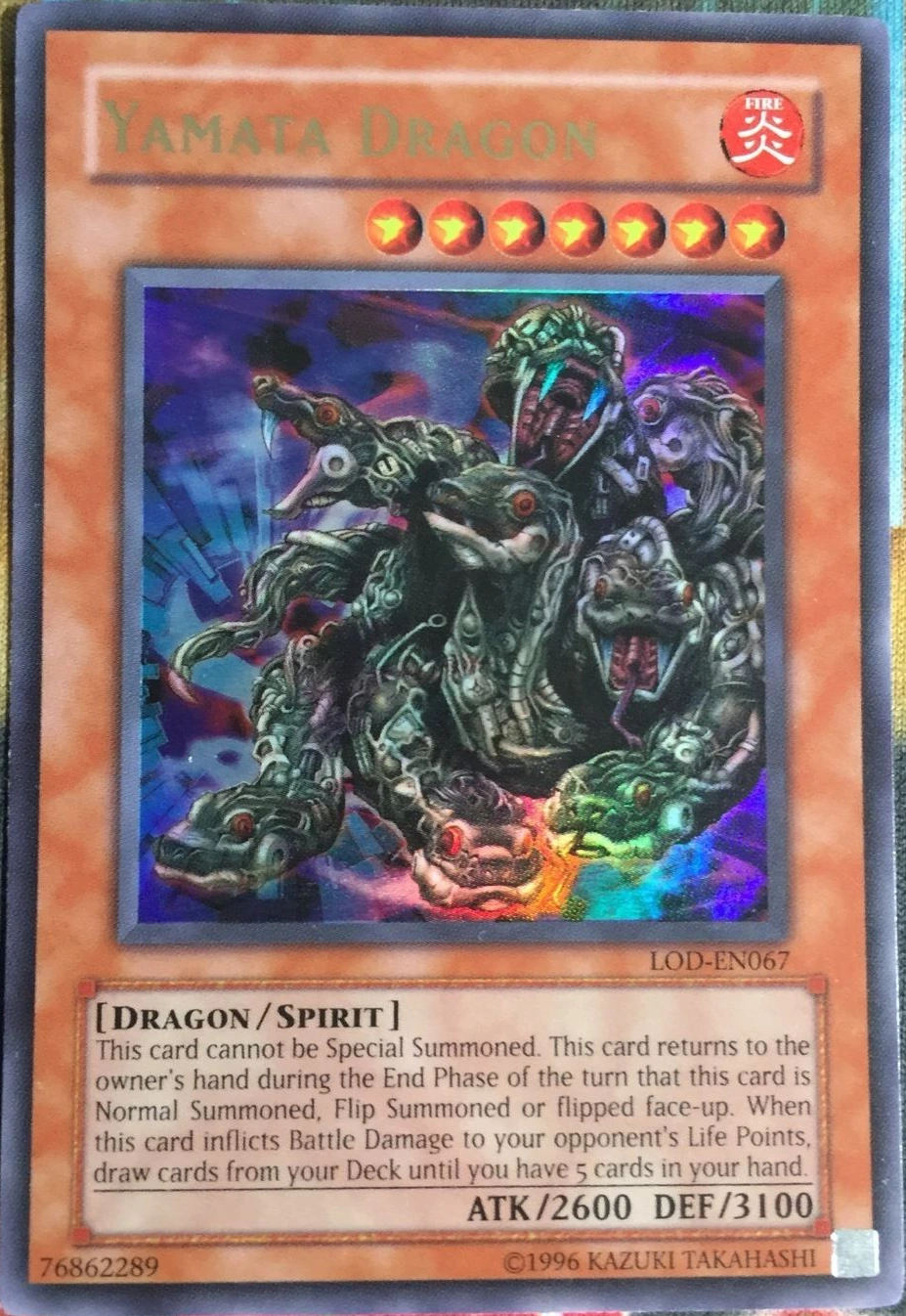 Yu-Gi-Oh! Carta Yamata Dragon - RP02-EN059 - Retro Pack 2 - Unlimited Edition - Rara