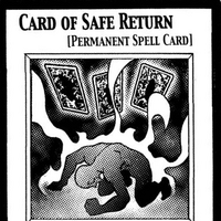 Card Of Safe Return Manga Yu Gi Oh Wiki Fandom