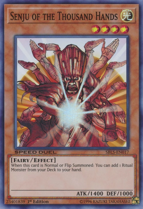 Senju Of The Thousand Hands Yu Gi Oh Wiki Fandom