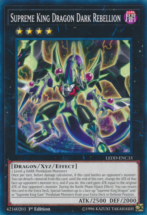 Supreme King Dragon Dark Rebellion | Yu-Gi-Oh! | Fandom