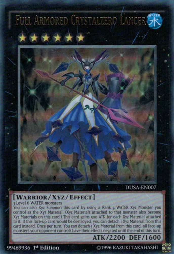 Full Armored Crystalzero Lancer Yu Gi Oh Wiki Fandom