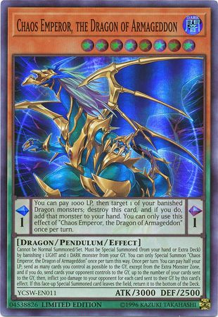 Chaos Emperor The Dragon Of Armageddon Yu Gi Oh Fandom