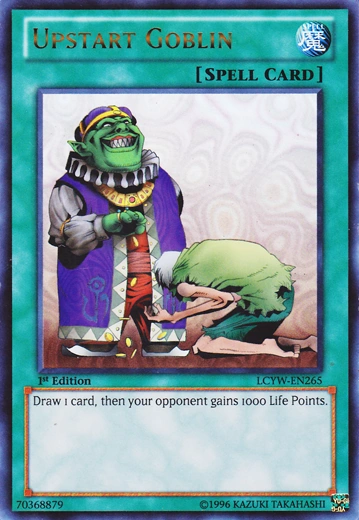 Kết quả hình ảnh cho yugioh upstart goblin
