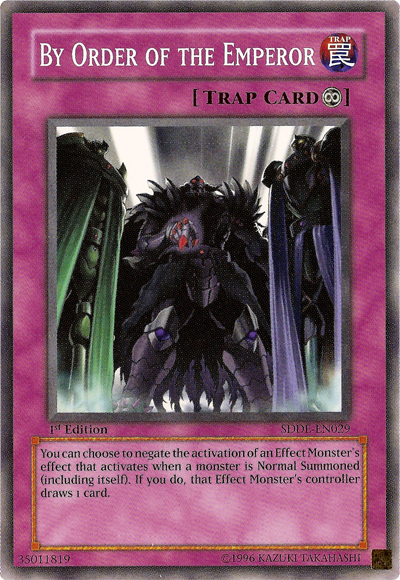 card errata by order of the emperor yu gi oh fandom powered by