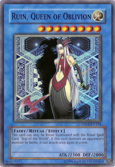 Ruin, Queen of Oblivion | Yu-Gi-Oh! | FANDOM powered by Wikia