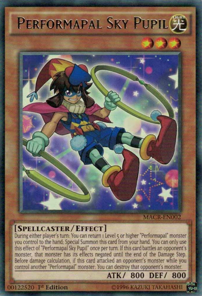 Performapal Sky Pupil YuGiOh! Wiki Fandom