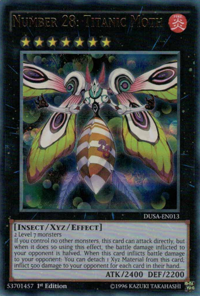 Number 28: Titanic Moth | Yu-Gi-Oh! Wiki | Fandom