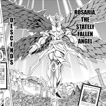 Rosaria The Stately Fallen Angel Manga Yu Gi Oh Wiki Fandom