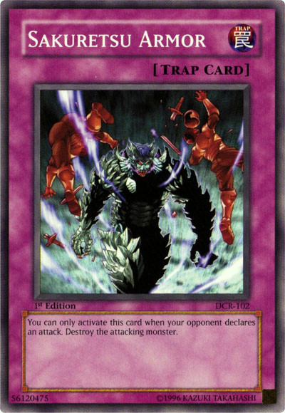 Sakuretsu Armor Yugioh Card Genuine Yu-Gi-Oh Card