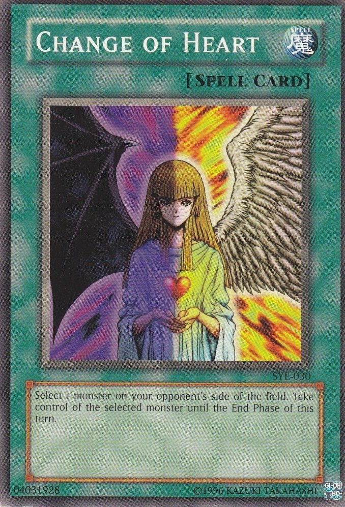 Card GalleryChange of Heart YuGiOh! Fandom