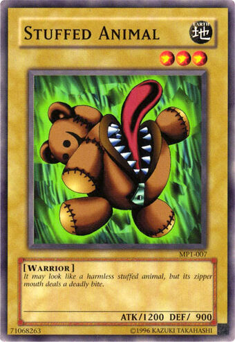 peluche animal yu gi oh