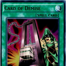 Card Gallery Card Of Demise Yu Gi Oh Wiki Fandom