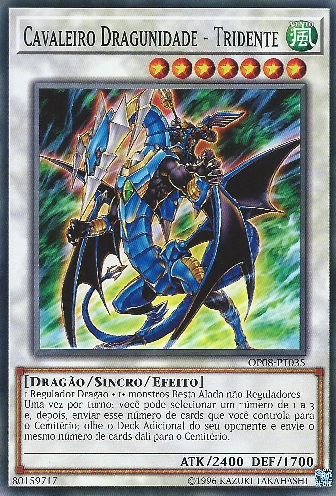 Card GalleryDragunity Knight Trident YuGiOh! Wiki Fandom