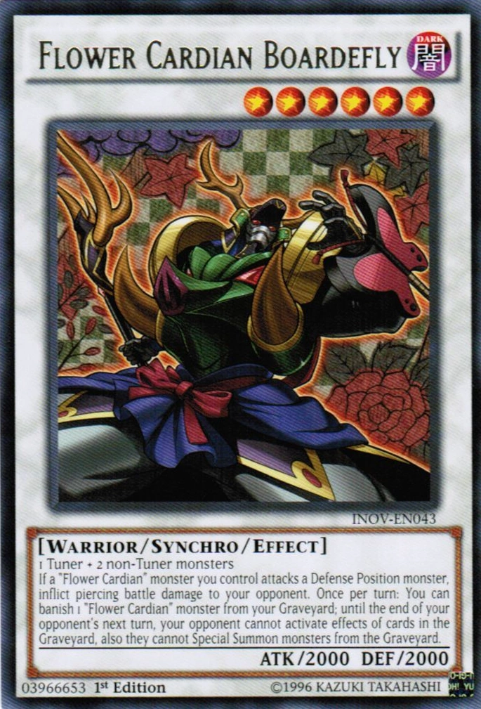 Flower Cardian Boardefly YuGiOh! FANDOM powered by Wikia