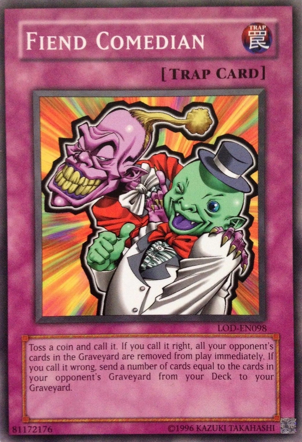 Card GalleryFiend Comedian YuGiOh! Wiki Fandom