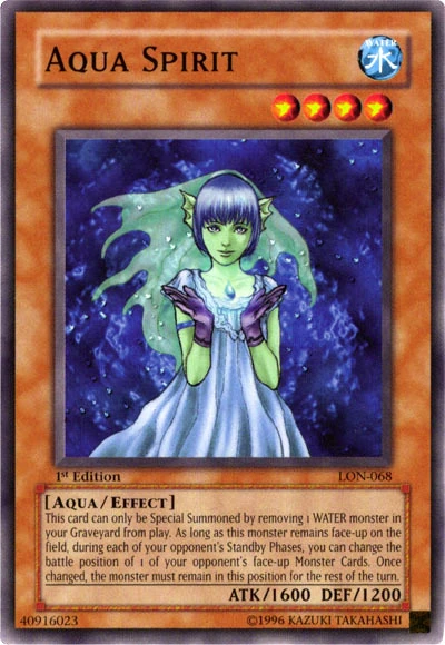 Card Errata:Aqua Spirit | Yu-Gi-Oh! | FANDOM powered by Wikia