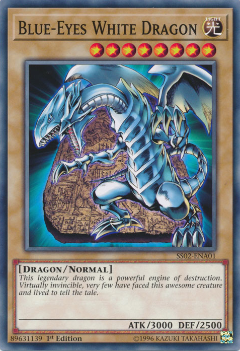 Blue Eyes White Dragon Yu Gi Oh Fandom Powered By Wikia