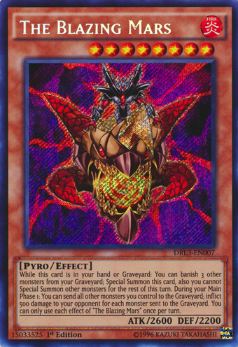 The Blazing Mars Yu Gi Oh Wiki Fandom