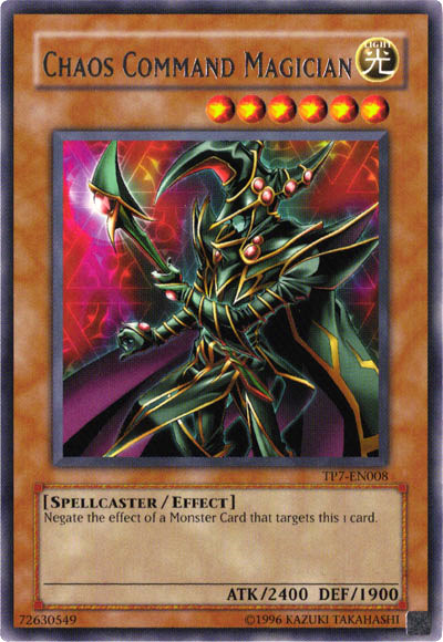 chaos yu gi oh command yugioh magician cards card monster spellcaster monsters dark anime deck short dragon wikia decks common