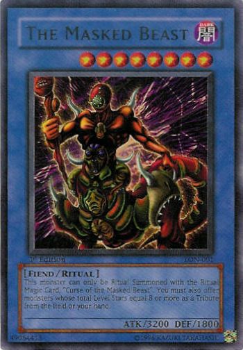 card errata the masked beast yu gi oh fandom powered by wikia