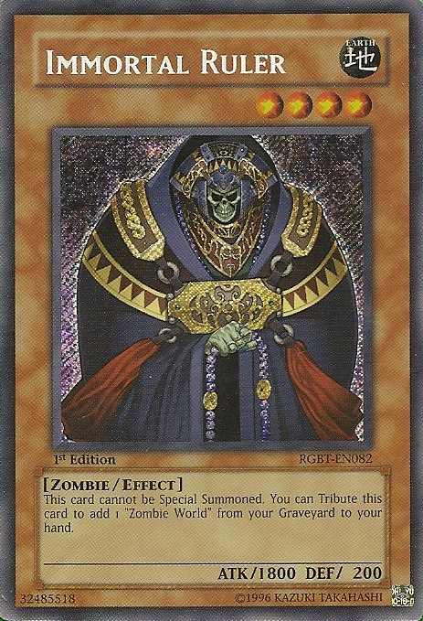 Card Gallery Immortal Ruler Yu Gi Oh Wiki Fandom