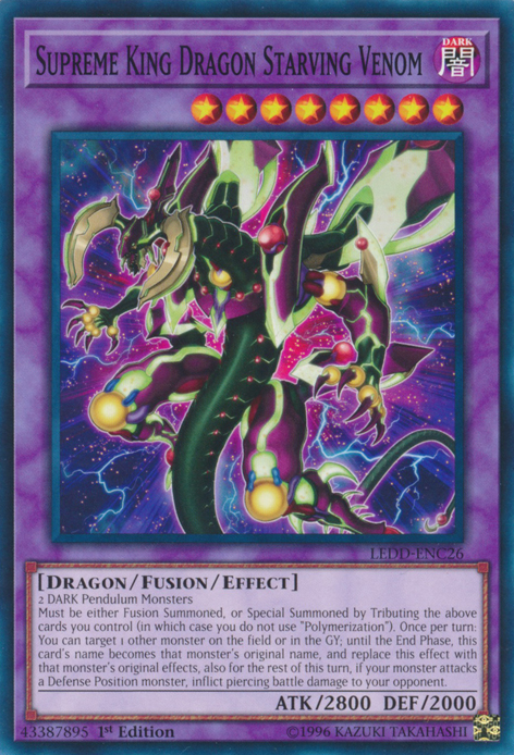 Supreme King Dragon Starving Venom | Yu-Gi-Oh! | FANDOM powered by Wikia