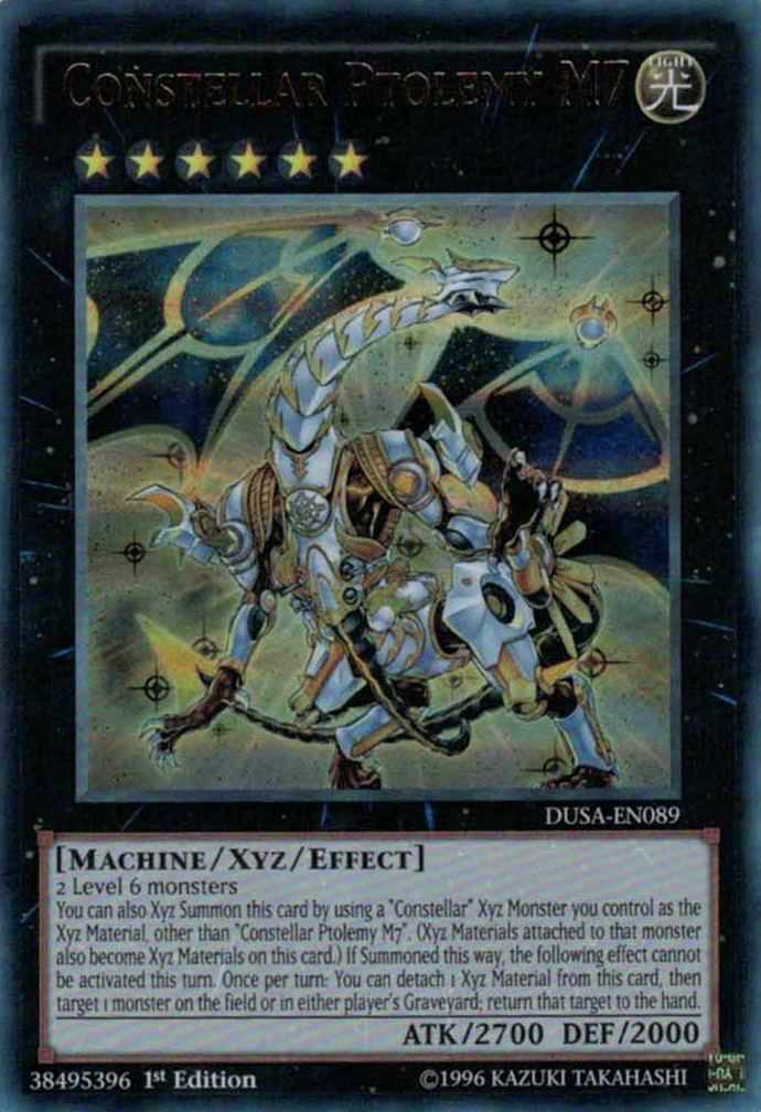 Yugioh Constellar Deck Ptolemy M7 Hyades Zubeneschamali Star Chart
