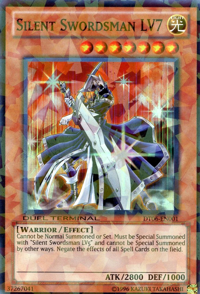 Card Errata:Silent Swordsman LV7 | Yu-Gi-Oh! | FANDOM powered by Wikia