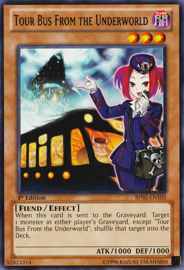 Yu-Gi-Oh VF//MOSAIQUE RARE /"Bus des Enfers/" BP02-FR105