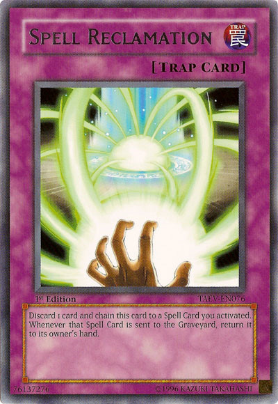 spell reclamation card discard yugioh trap cards yu gi oh hand traps return graveyard activated monster wikia deutsch chain opponent