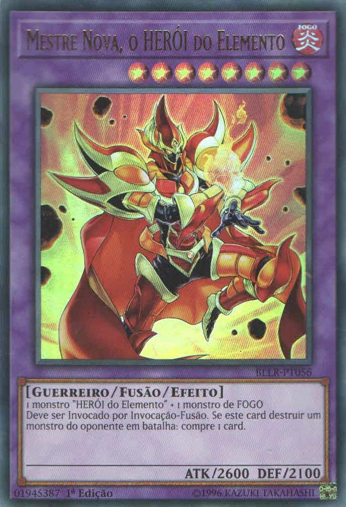 Elemental HERO Nova Master | Yu-Gi-Oh! Wiki | Fandom