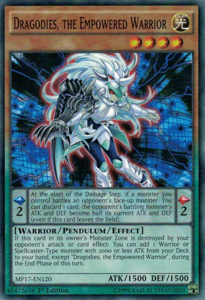 Yugioh Dragodies Japanese the Empowered Warrior Common CORE-JP087