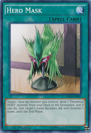 Hero Mask | Yu-Gi-Oh! | FANDOM powered by Wikia