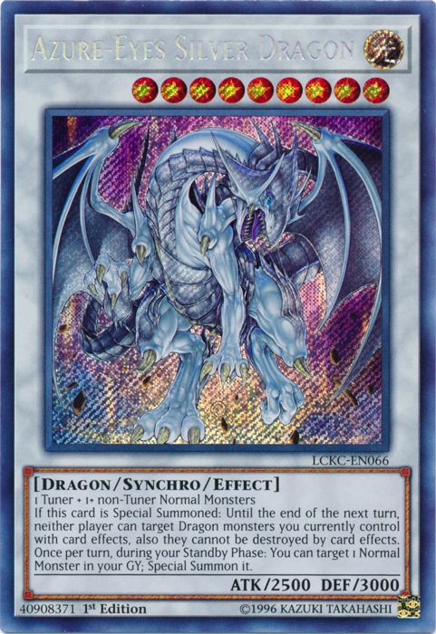 Azure-Eyes Silver Dragon | Yu-Gi-Oh! | FANDOM powered by Wikia