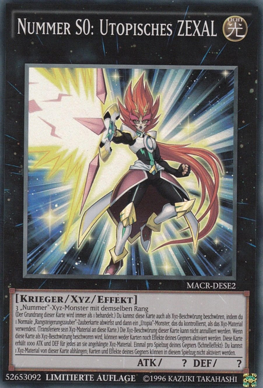 Yugioh Zexal Alle Nummer Karten Deutsch