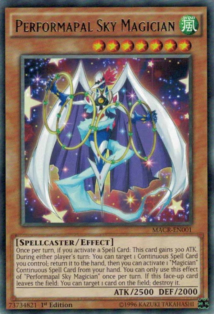 Performapal Sky Magician YuGiOh! Wiki Fandom