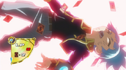 Sora defeated by Z-ARC