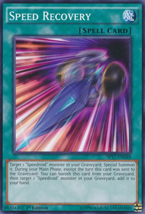 speed recovery yu gi oh fandom powered by wikia