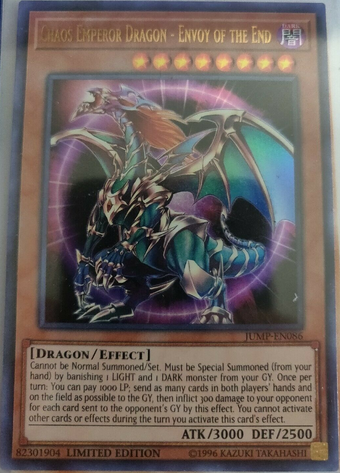 Chaos Emperor Dragon Envoy Of The End Yu Gi Oh Wiki Fandom