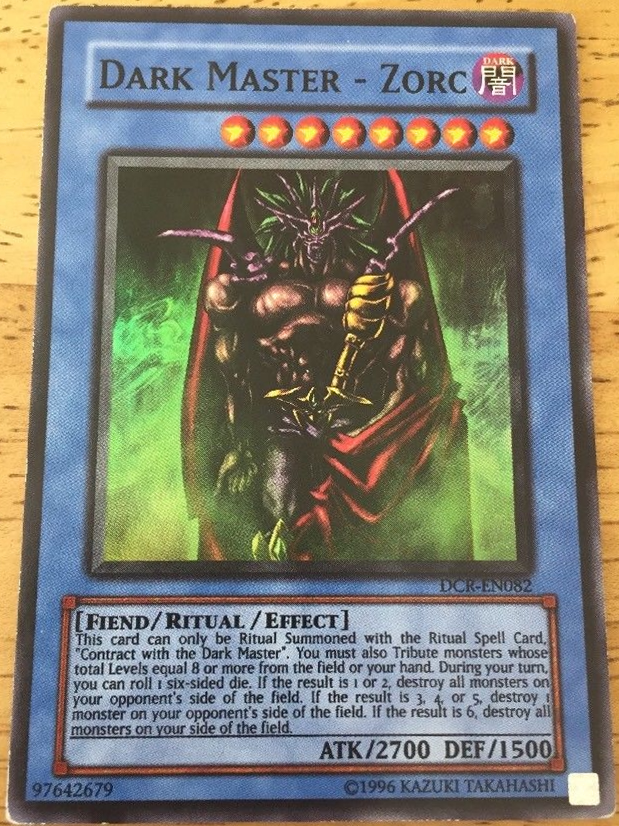 Card GalleryDark Master Zorc YuGiOh! FANDOM